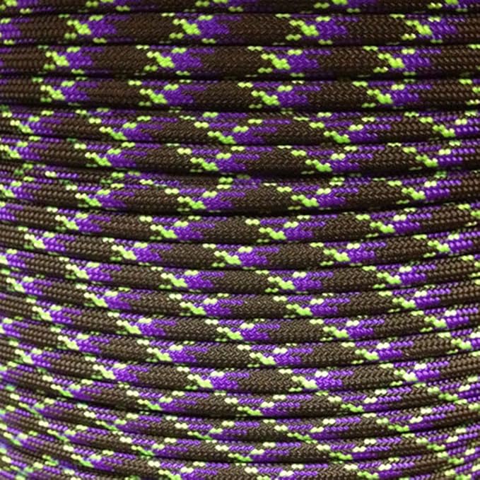 Paracord Planet Nylon 550lb Type III 7 Strand Paracord - Made in The U.S.A - Strong and Durable