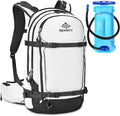 Ski and Snowboard Hydration Backpack, with 2L Water Reservoir and Insulated Harness, 30L Hydration Pack for Skiing, Hiking
