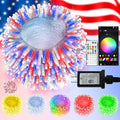 2025 New 88FT 240LED Smart Color Changing Easter String Lights Outdoor App Control RGB LED String Lights with Remote & Timer, Waterproof Twinkle Easter Tree Lights Indoor for Holiday Xmas Decor