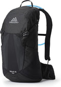 Gregory Salvo 16L H2O Unisex Day Hiking/Backpacking Hydration/Mountain Biking Backpack, 3L Water Reservoir/Bladder Included, One Size Fits All, Ozone Black