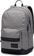 Columbia Unisex Zigzag II 30L Backpack, City Grey Heather/Black, One Size