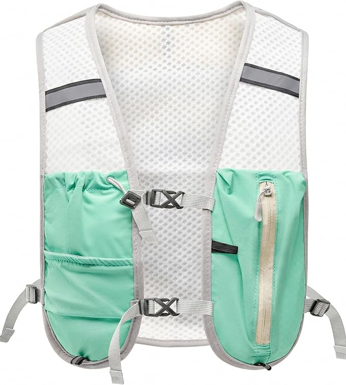 Small Lightweight Hiking Backpack, 3D Breathable Mesh Backpack with Water Bottle & Phone Pockets, Travel Daypack for Men Women, Cycling & City Tour