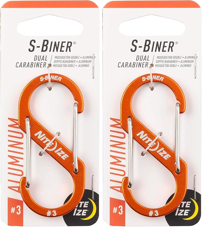 Nite IZE S-Biner Dual Carabiner Aluminum