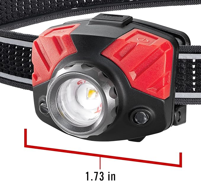 Coast® FL75 700 Lumen Dual Color Twist Focus™ LED Headlamp, Black