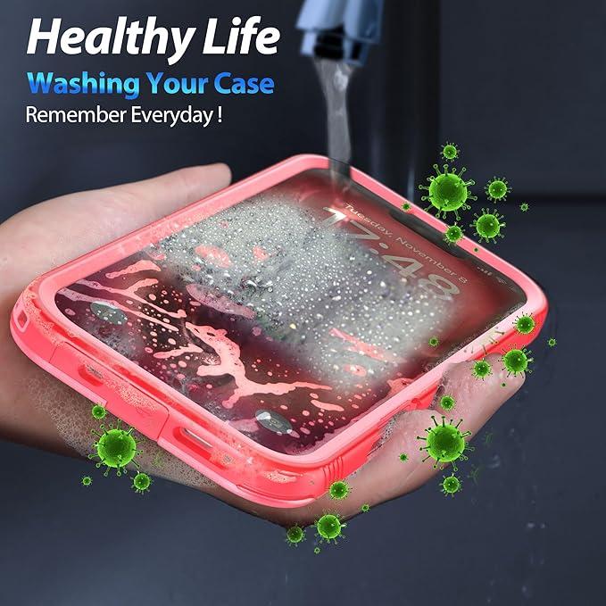 SPORTLINK for iPhone 16 Plus Case - IP68 Waterproof Military Protective Full Body Heavy Duty Shockproof 360 Sealed Dustproof with Camera Screen Protector Cover for i Phone 16 Plus 6.7" Pink