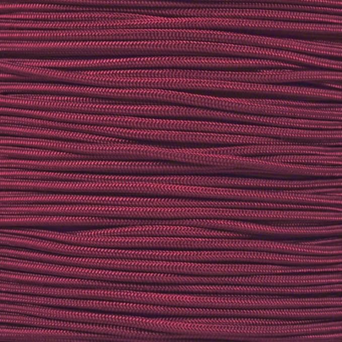 Paracord Planet 275lb Paracord – 3/32 Inch (2.38 mm) Nylon Crafting Cord with 5 Strand Inner Core – Burgundy (10 ft)