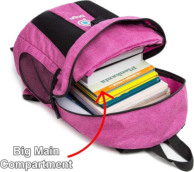 Bago Lightweight Backpack for Hiking for Women and Men - 25L Travel Day Pack - Foldable Hiking Daypack Ultralight for Camping Outdoor Sports - Packable Backpack for Travel (SnowPink)