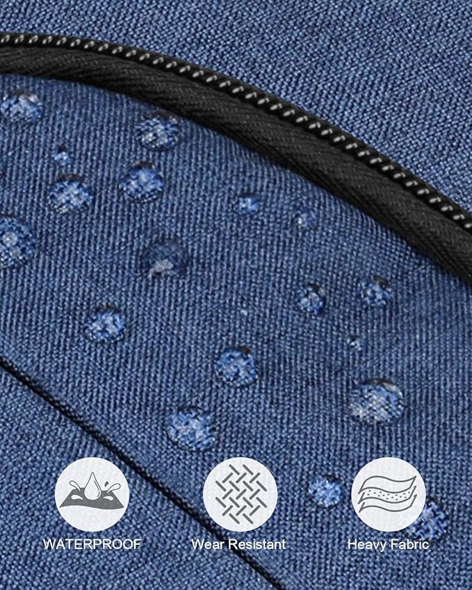 Pritent Crossbody Bags for Women Man Waterproof Sling Bag Backpack Trendy Casual Cross Body Bag with Convertible Shoulder Strap Chest Bag for Camping Hiking Travel Essentials (Blue, Medium)