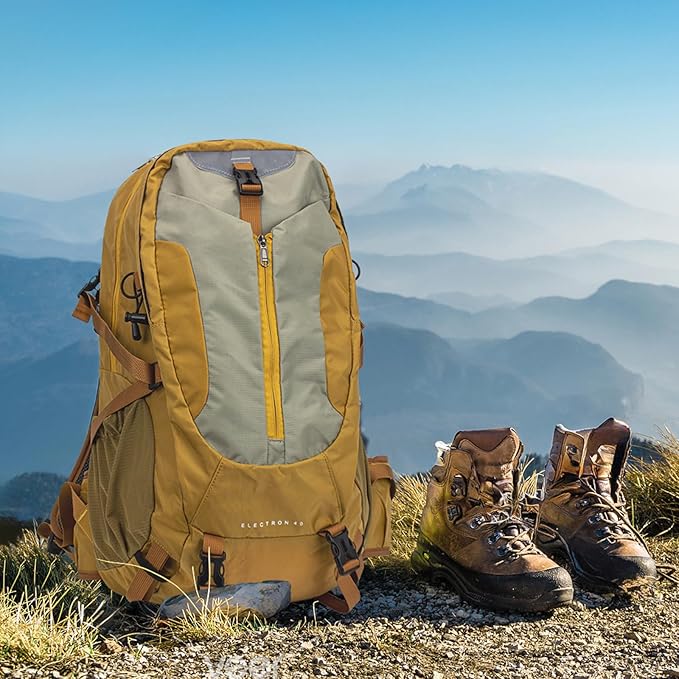 Hiking Backpack 40L, Waterproof Hiking Backpack with Rain Cover, Large Camping Bag Outdoor Sport Travel Daypack | Rain Cover, Camping Bag, Outdoor Sport, Travel Daypack