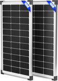 Voltset 200W 12V Solar Panels, High Efficiency 9BB Cell Monocrystalline Solar Panel IP67 Waterproof, Suitable for RV, Marine, Rooftop, Home, Yacht, Off-Grid Applications (2-Pack 100W)
