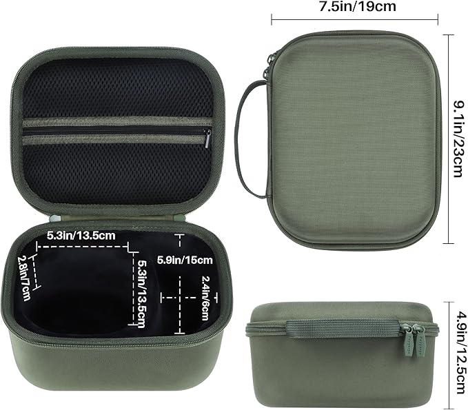 Storage Case Compatible with Walker's Razor Slim Shooting Hearing Protection Electronic Earmuffs