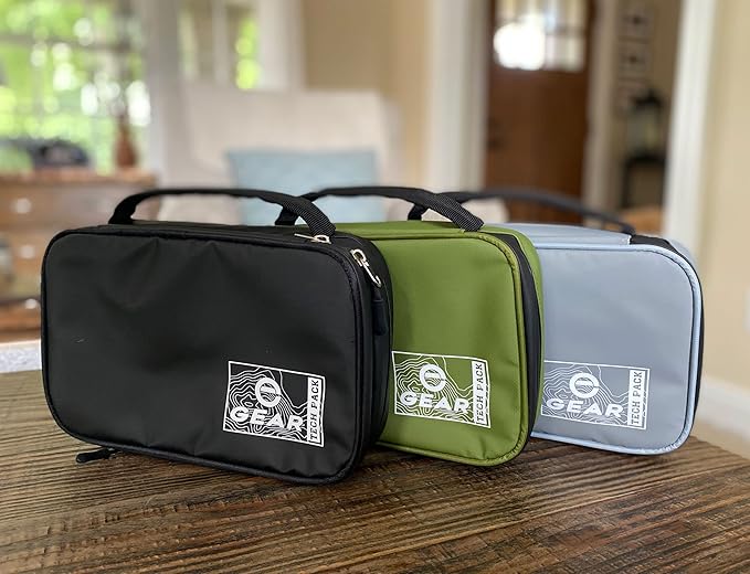 Enthusiast Gear Waterproof Electronics Organizer – Durable Travel Case for Cords, Chargers, and Gadgets – Compact, Lightweight, and Perfect for Outdoor Adventures or Daily Use