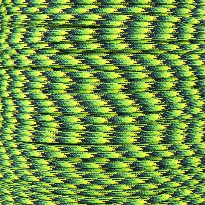 Paracord Planet 100' Hanks Parachute 550 Cord Type Iii 7 Strand Paracord Gecko