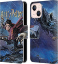Head Case Designs Officially Licensed Harry Potter Quidditch 1 Prisoner of Azkaban II Leather Wallet Case Compatible with Apple iPhone 13 Mini
