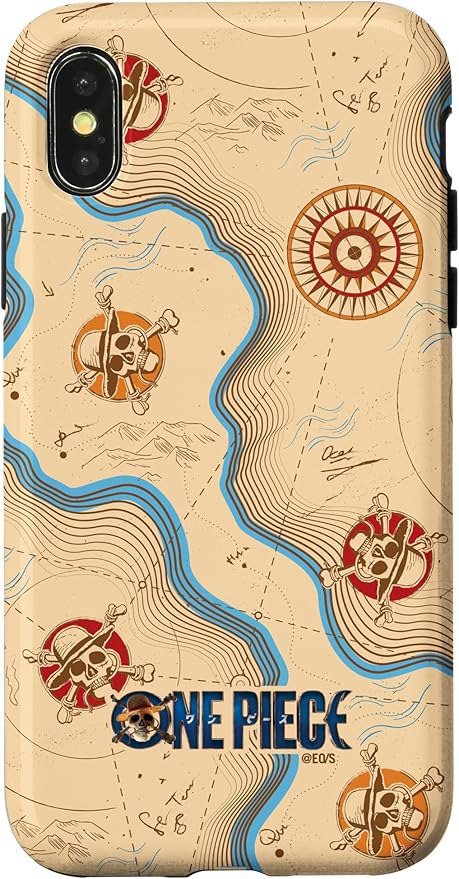 One Piece Map Officially Licensed Case for iPhone X/XS