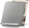 OAZ 2 Pieces 9 x 11 inch Canvas Repair Patches Canvas Fabric Patch Self-Adhesive Canvas Repair Tape Waterproof Outdoor Gear Repair Patch Kit for Boat Cover Awning Sofa Chair Couch Tent Bag (Gray)