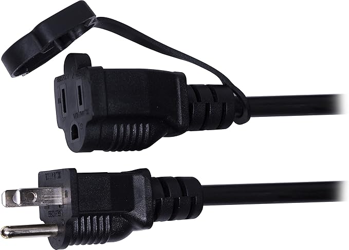 Enbrighten Classic Warm White String Lights, 36ft Black Cord, 18 Shatterproof Acrylic Bulbs, Weatherproof, Outdoor String Lights, 33171