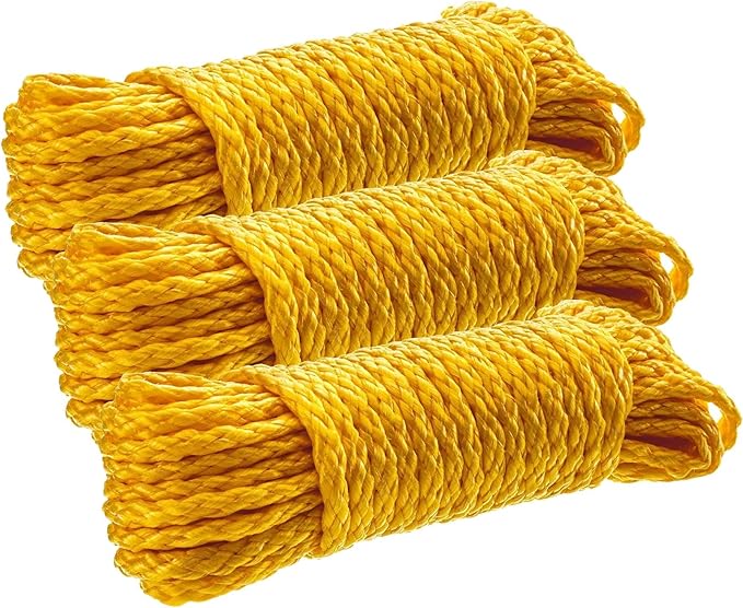Attwood Neon Colored Diamond Braided Polypropylene Marine Utility Cord