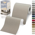 OAZ 4 x 79 inch Canvas Repair Patches Fabric Patch Self-Adhesive Canvas Repair Tape Waterproof Outdoor Gear Patch Kit for Boat Cover Awning Sofa Chair Couch Tent Bag (Ivory Gray)