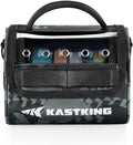 KastKing BaitSpace Line Management Bag, Fishing Line Storage Bag with Water Resistant Nylon, Clear View Window, Removable Divider, Tangle-free Leader Line Holder