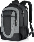 BIKROD Travel Laptop Backpack Men, School Backpacks for College Teen Boys Water Resistant Back Pack, Business Anti Theft Slim Sturdy Computer Bag Gifts Fits 15.6 Inch Laptop