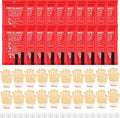 60 Pcs Emergency Fire Blankets for Home and Kitchen 40x40 Inch 20 Fiberglass Fire Suppression Blankets with 20 Fireproof Gloves & 20 Hooks for House Grill Fireplace Camping Car Warehouse Safety
