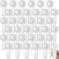 Sumind 36 Pcs Small Personal Portable Fan Mini Handheld Bulk 1 Speed Electric Cute Battery Powered for Neck Lash Makeup Women Men Travel Camping Indoor Outdoor Summer (White)