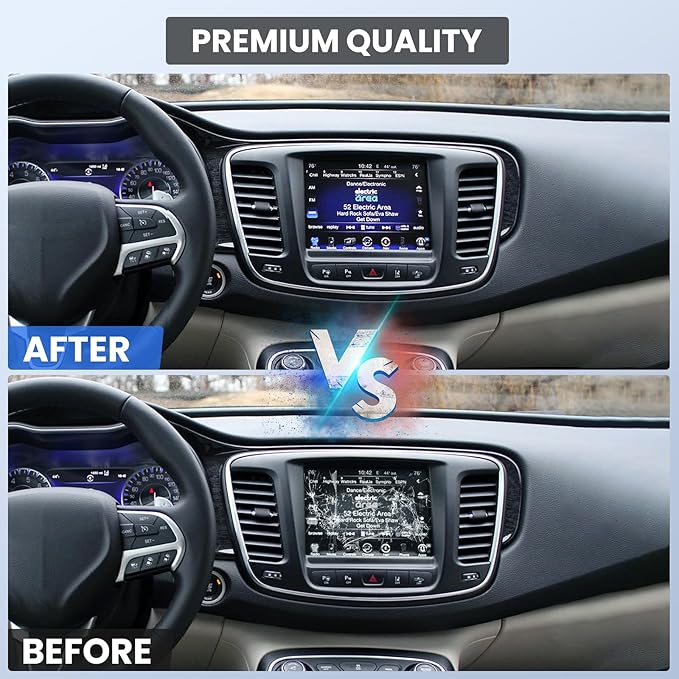 8.4 Inch Uconnect 4C UAQ LCD Monitor Touch-Screen Replacement Radio Navigation New OEM Compatible with 2017-2022 Dodge RAM Jeep Chrysler Replace #LA084X01(SL)(02)