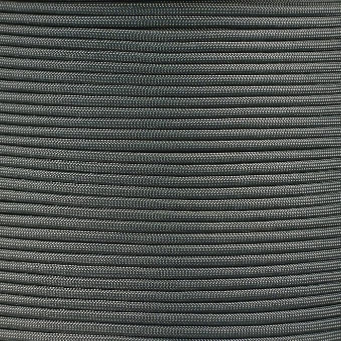 Paracord Planet Solid Color 550lb Paracord – 7 Strand Type III Nylon Cord for Indoor and Outdoor Tasks – Foliage Green (25 ft)