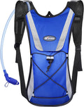 KUYOU Running Hydration Vest - Lightweight Insulated Hydration Backpack with 2L Water Bladder, Adjustable Chest Straps and Reflective Water Backpack for Running Marathon Race Hiking Cycling