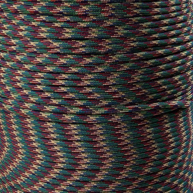 Paracord Planet 550 Camping Collection – Type III Paracord for Outdoor Enthusiasts - '90s Retro Camper 10 Feet