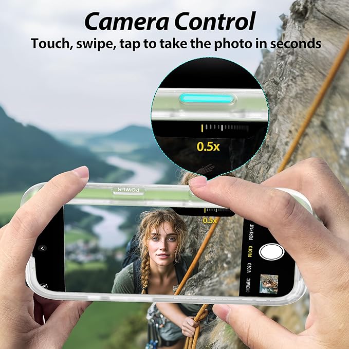 SPORTLINK for iPhone 17 Case - IP68 Waterproof Military Protective Full Body Heavy Duty Shockproof 360 Sealed Dustproof with Camera Screen Protector Phone Cover for iPhone 17 6.3" Mag/Frosted Clear