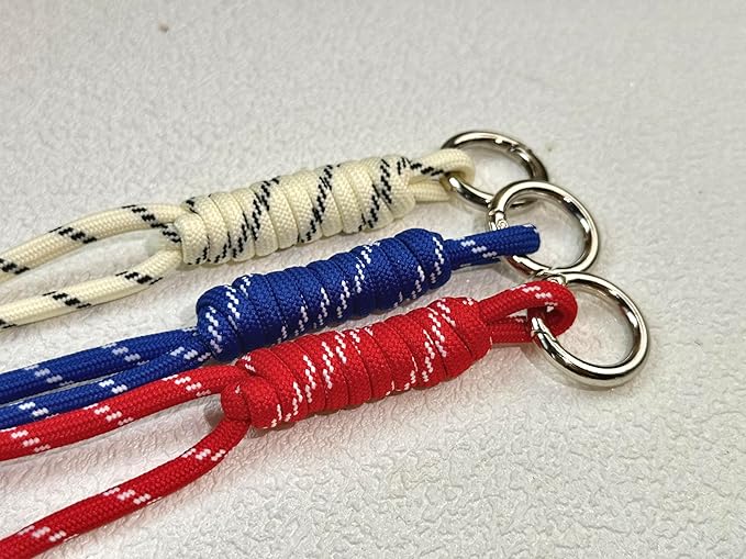 paracord Charm Bag Keychain Accessories，Rope Bag Charms for Handbag Y2k Accessories Purse Hanging Ornament