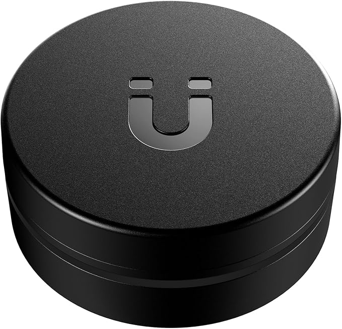 Ultra Magnetic AirTag Holder | Waterproof | Shatterproof | Minimalist Design | Compatible with Apple AirTag(1st & 2nd gen), Extra 3M Tape for Optional Mounting, Magnet Case for Car, Truck