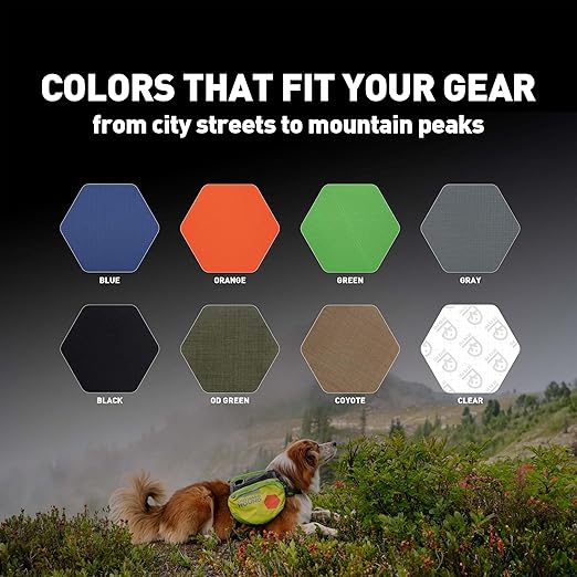 GEAR AID Tenacious Tape 3” x 20” Clear Vinyl Gear Repair Tape, Fix Holes and Rips in Jackets, Rain Gear, Tents, Sleeping Bags and Outdoor Equipment, Clear, 2 Rolls