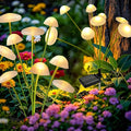 Solar Garden Lights Outdoor, 2Pack Solar Lights Garden Decor, Swaying Mushroom Lights Waterproof for Yard, Patio,Pathway Decoration,Gifts for Women,Mom(Warm White)