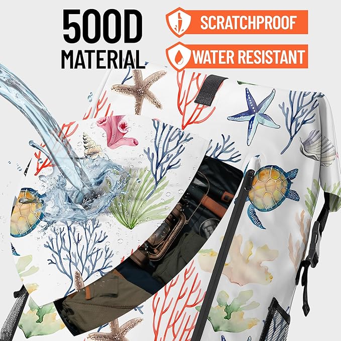Dry Bag Waterproof for Women Men, 5L Roll Top Lightweight Dry Storage and Lightweight Bag Backpack with Phone Case for Kayaking Paddle Board Camping Travel Swimming Boating Beach Accessories-Coral
