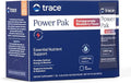 Trace Minerals | Power Pak Electrolyte Powder Packets | 1200 mg Vitamin C, Zinc, Magnesium | Boost Immunity, Hydration and Natural Energy | Pomegranate Blueberry | 30 Packets