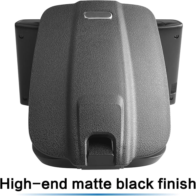 GPS Dash Mount [Matte Black Dock] for Garmin Nuvi Drive Dezl Drivesmart, Tomtom, Magellan Roadmate, Rand McNally, Navman, Cell Phone - Car Adhesive Non-Slip Dashboard Replacement Holder for Satnav