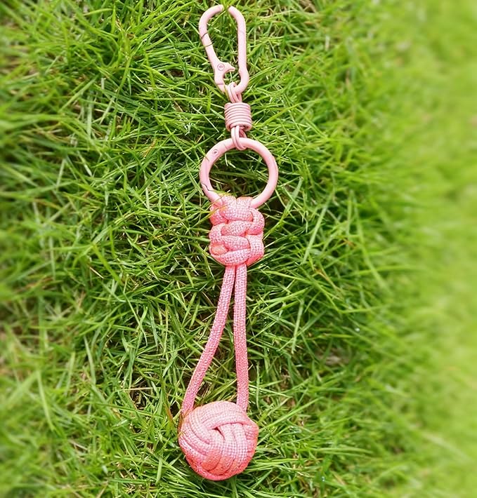 Paracord Rope, Reflective III Parachute Cord 7 Strand Core 550lb, 50ft Pink - High Visibility Abrasion Resistant Easy to Tie, Multi-Purpose Rope for Camping Survival DIY