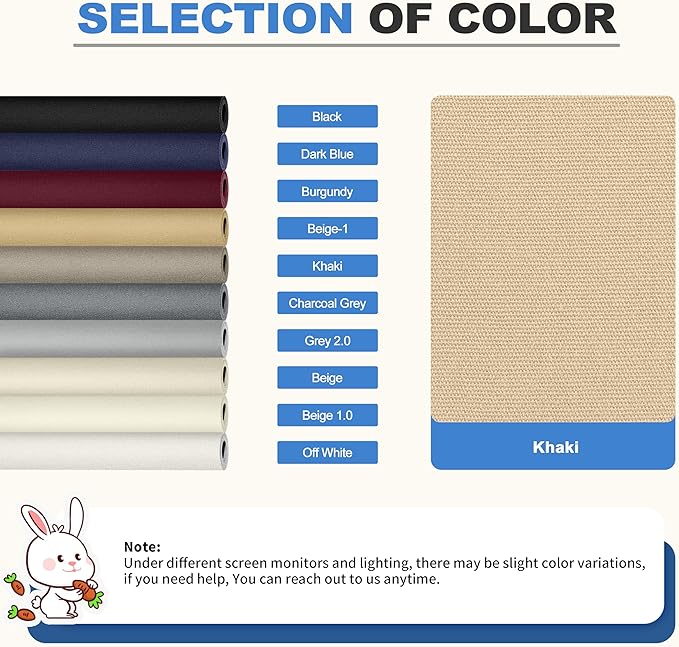 KING MOUNTAIN Canvas Repair Patch 16×60 Inch Self-Adhesive Waterproof Fabric Patch for Sofas, Tents, Furniture,Tote Bags, Car Seats (Khaki)