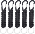 EOTW Paracord Keychain for Men Women Paracord Carabiner Backpack Keychain with Aluminum Clip for Camping Hiking Outdoor Gear