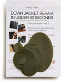 Self-Adhesive Waterproof Repair Patch Kit - 30-Second Fix for Down Jackets, Tents, Sleeping Bags, Backpacks, Outdoor and Camping Gear - Pre-Cut Nylon Ripstop Patches, Multiple Colors - Olive Green