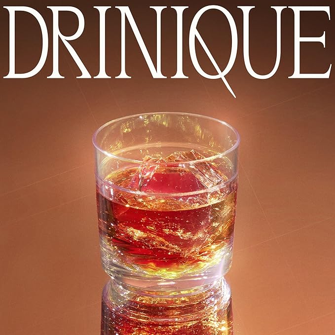 Drinique Unbreakable 10 Oz Drinking Glasses, Set of 4 - Tritan Plastic Shatterproof Tumbler Water Glasses, Drinking Cups, BPA-Free, Dishwasher Safe Alternative Glass Cups Set, 10 Ounces, Clear