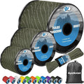 750Ib Reflective Paracord Rope,100' 200' 500' 1000', 4mm 11 Strand Parachute Spool Cord with Collecting Bag, para Cord Lanyard for Hammock, Camping
