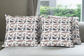 Ambesonne Sea Animals Decorative Throw Pillow Case Pack of 4, Seals Illustration Sea Lion Exotic Tropical Comic Graphic Wild Ocean, Cushion Cover for Couch Living Room Car, 16", Taupe Grey