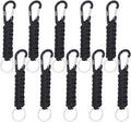 EOTW Paracord Keychain for Men Women Paracord Carabiner Backpack Keychain with Aluminum Clip for Camping Hiking Outdoor Gear