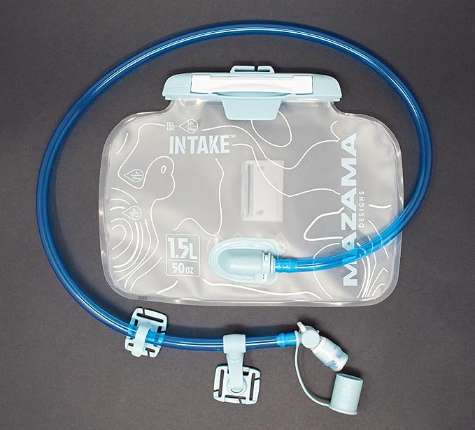 Intake NXT Lumbar Hydration Bladder (1.5L), BPA-Free, Leak Proof, Hydration Pack Replacement Reservoir for Hiking Camping Running Backpacking Hunting Sports