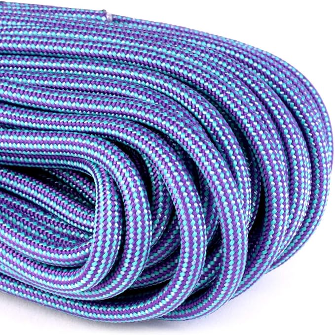 Atwood Rope MFG Color Changing 550 Paracord 100 Feet 7-Strand Core Nylon Parachute Cord Outside Survival Gear Made in USA | Lanyards, Bracelets, Handle Wraps, Keychain