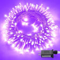 JMEXSUSS 150 LED Purple Christmas Lights Indoor, 8 Modes Connectable String Lights Outdoor Waterproof, 59FT Purple Twinkle Fairy Light for Tree Party Bedroom Home Christmas Decorations